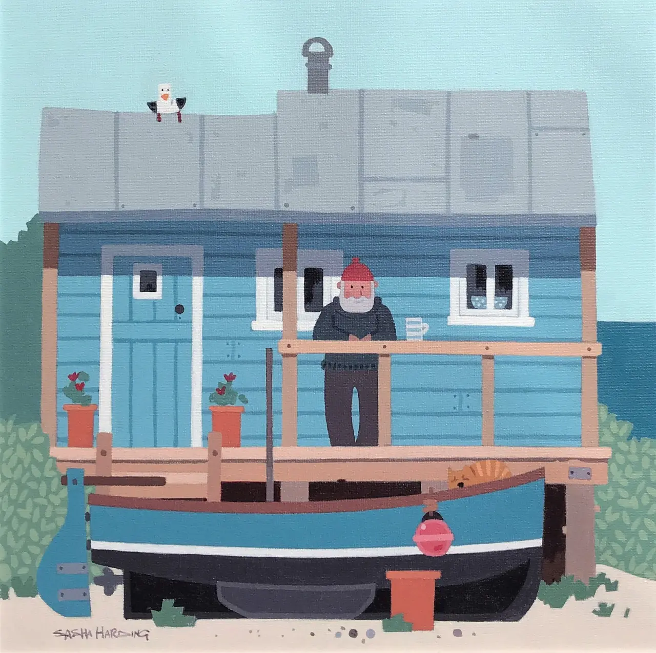 Sasha Harding - the fisherman's shack 